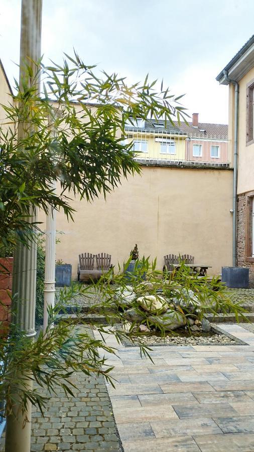 Denkmalschutz Stadthaus Zimmer 1 Im Mannheim Quadrat Exterior foto